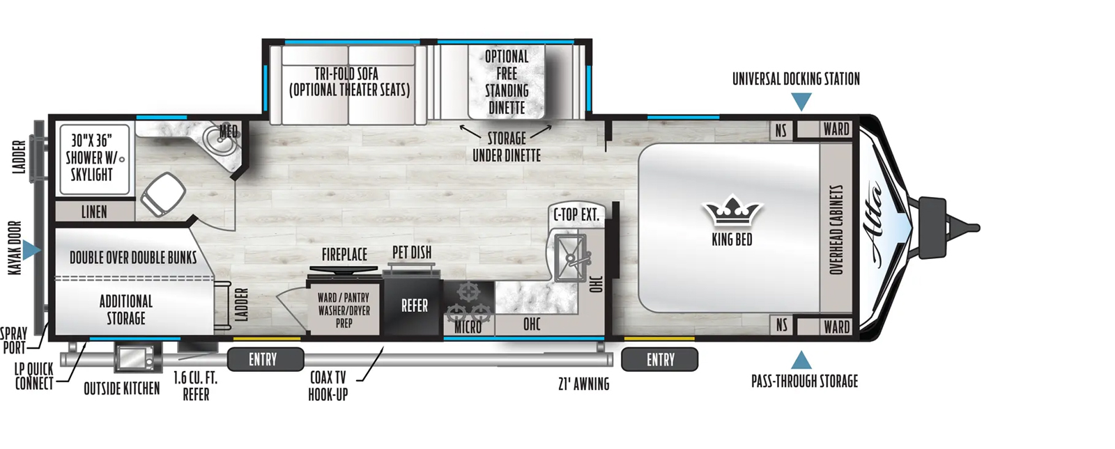 2800KBH Floorplan Image
